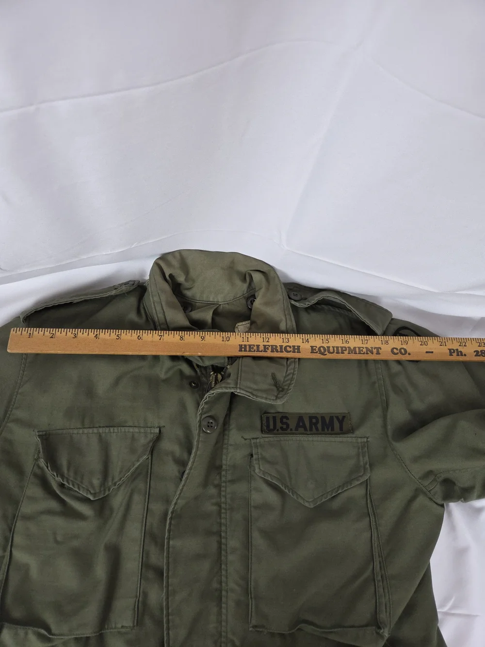 1982...U.S. Army Olive Green M-65 Field Jacket